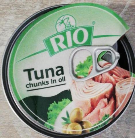 Фото - тунець шматочками в олії Rio