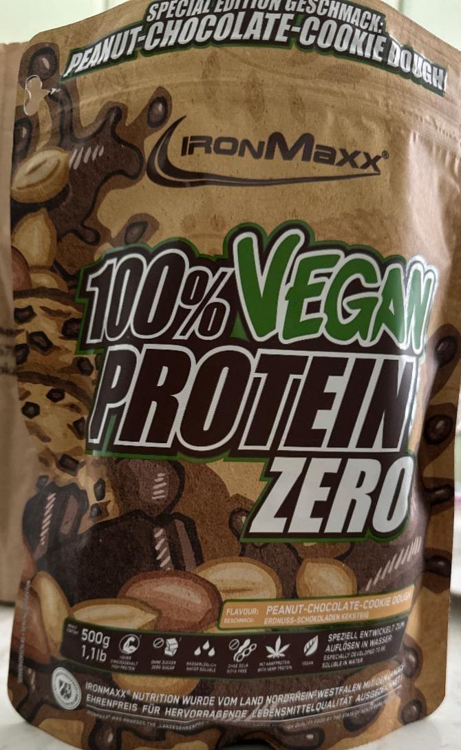 Фото - Vegan Protein peanut chocolate cookie dough IronMaxx