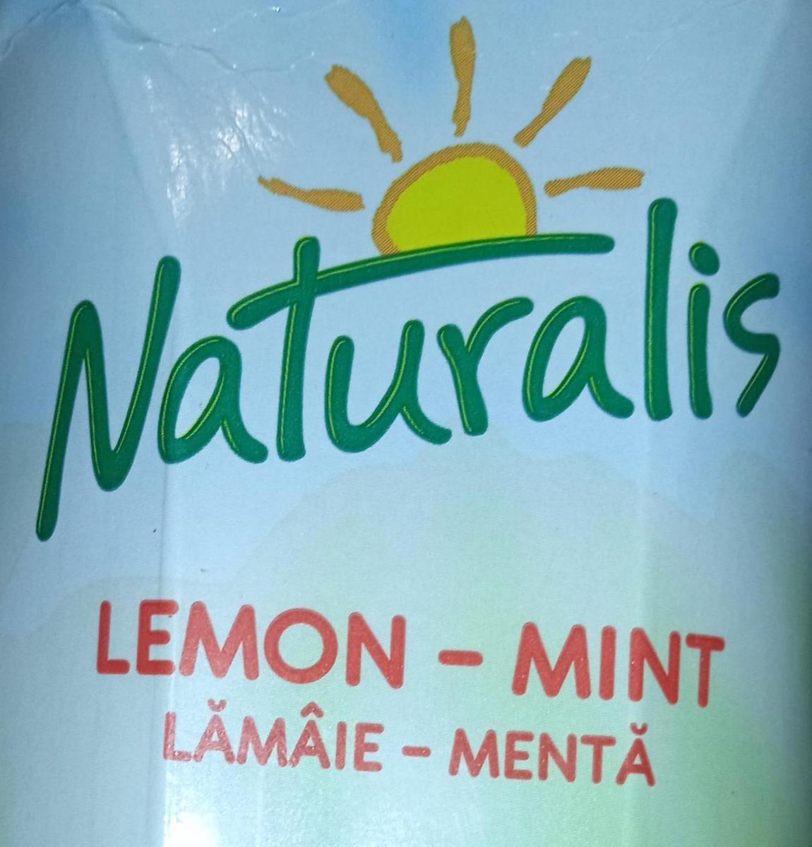 Фото - Напій соковмісний негазований Lemon-mint Naturalis