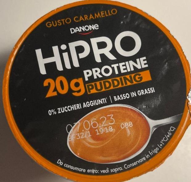 Фото - Пудинг протеїновий Hipro Danone