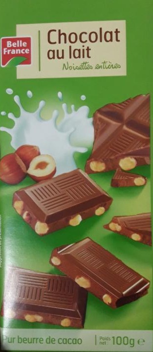 Фото - Шоколад Chocolat au lait Belle France