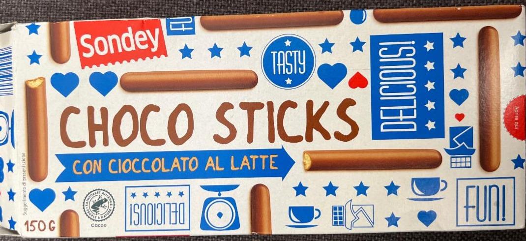 Фото - Печиво Choco-Sticks Sondey