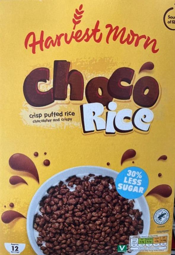 Фото - Хрусткий рисовий шоколад Choco Rice Harvest Morn