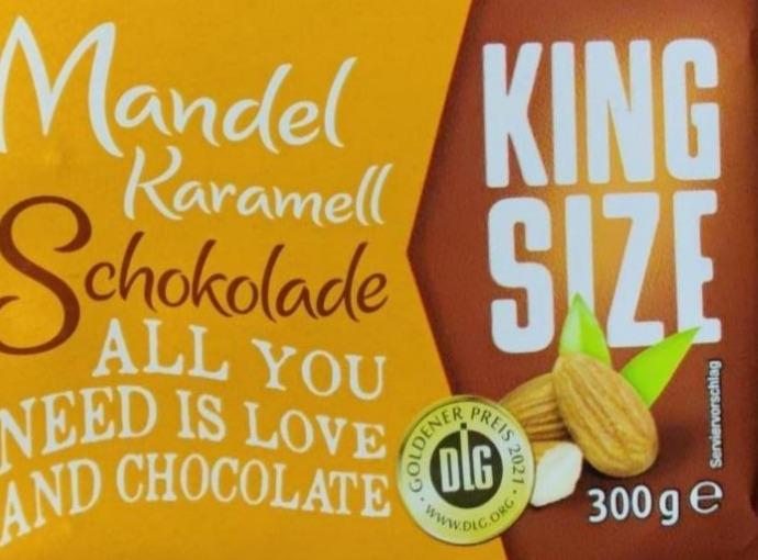 Фото - Mandel Karamell Schokolade King Size Schokoliebe