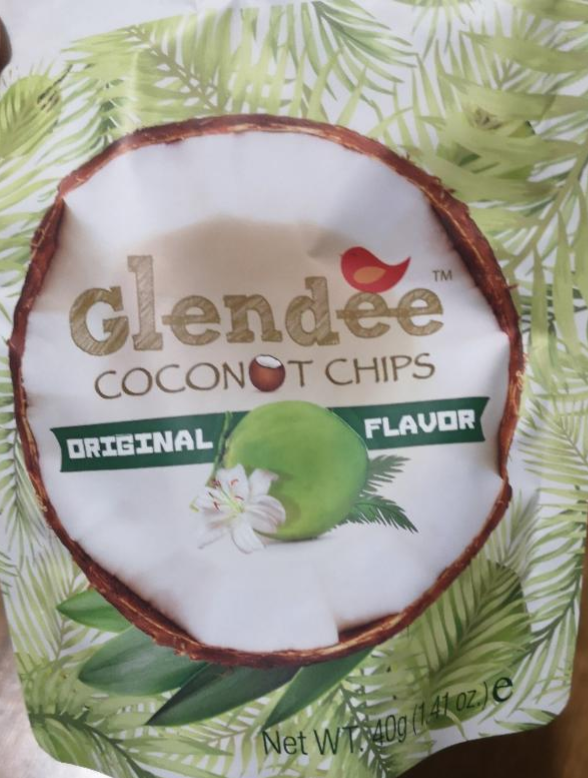 Фото - Чіпси кокосові солодкі Glendee