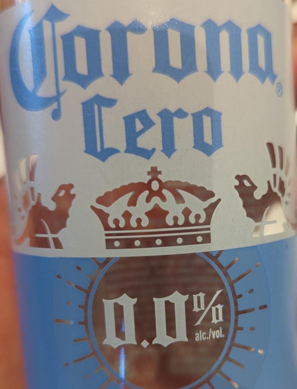 Фото - Пиво безалкогольне 0% Extra Corona Cero