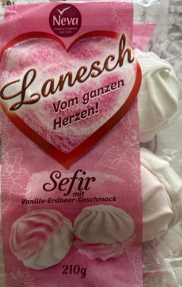 Фото - Sefir Lanesch mit Vanille und Erdbeer geschmack Lidl