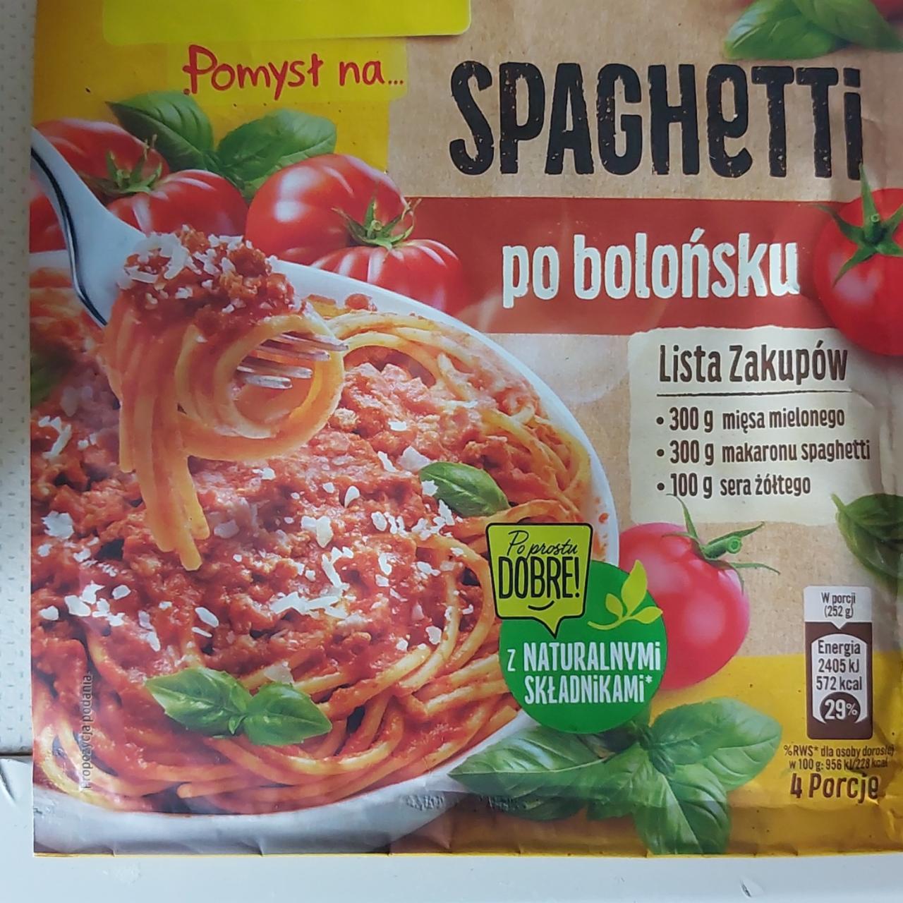 Фото - Spaghetti po bolonsku Winiary