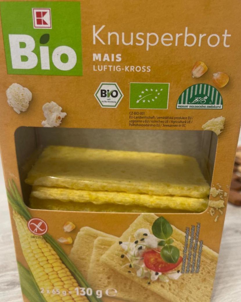Фото - Хліб кукурудзяний хрусткий K-Bio