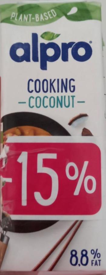 Фото - Продукт кокосовий 8.8% для приготування страв cooking coconut Alpro