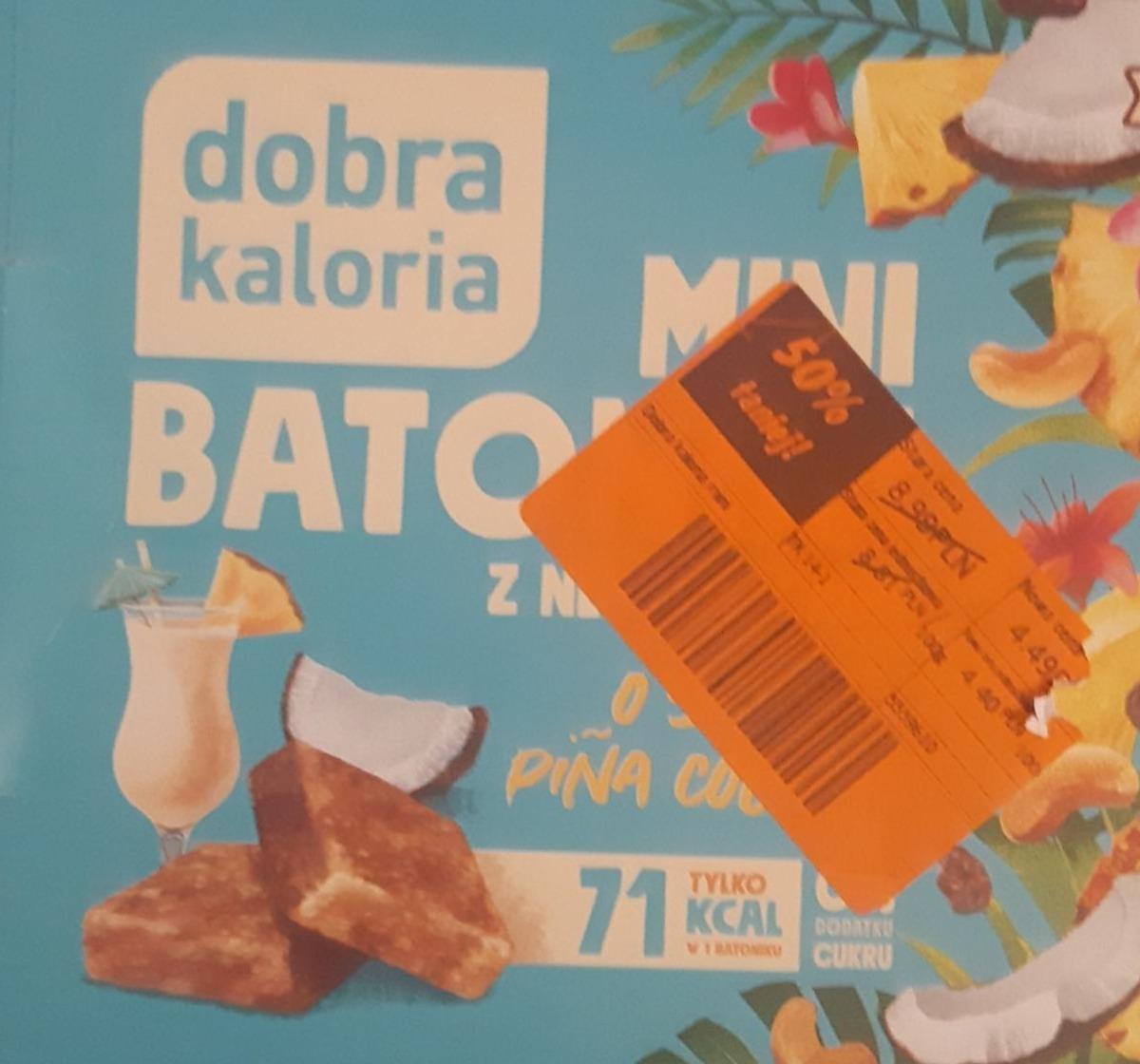 Фото - Mini batoniki z nerkowców o smaku pina colada Dobra Kaloria