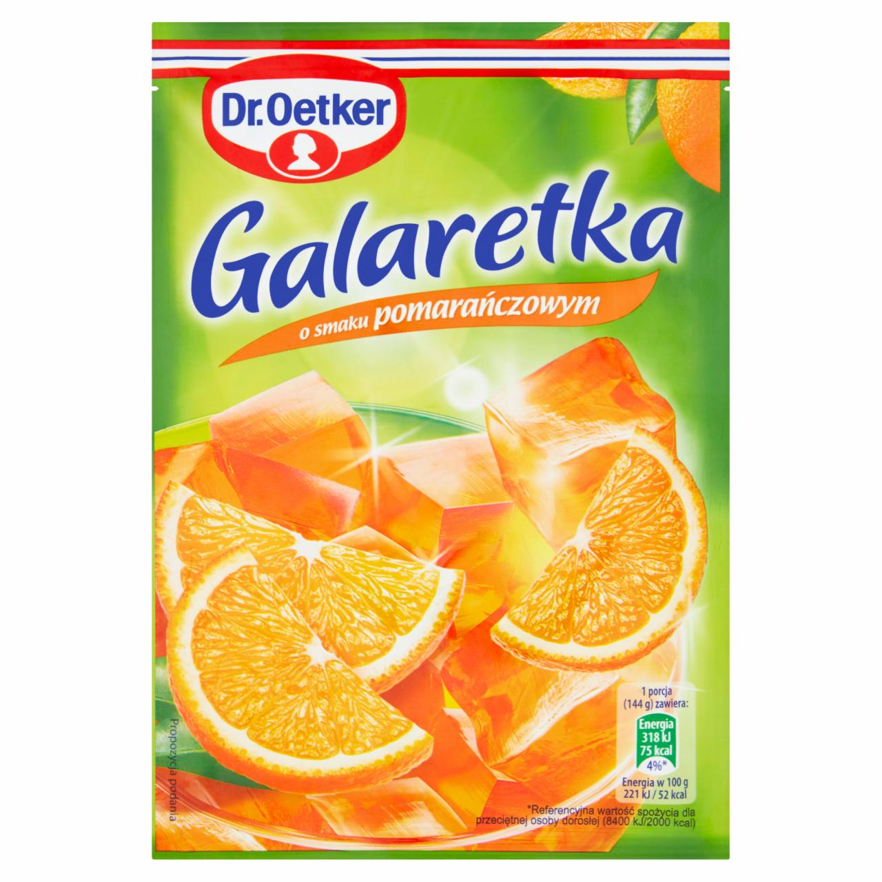 Фото - Galaretka o smaku pomarańczowym Dr. Oetker