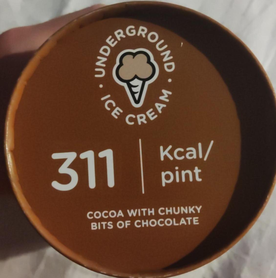 Фото - Underground Cocoa with Chunky Bits of Chocolate Ice Cream Lidl