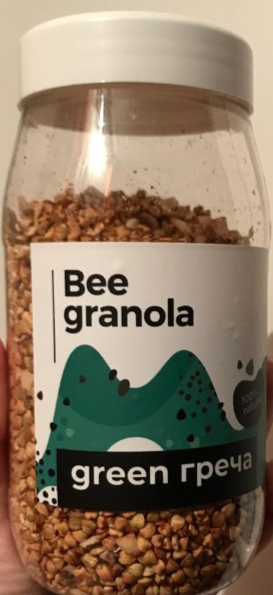 Фото - гранола зелена гречка Bee granola