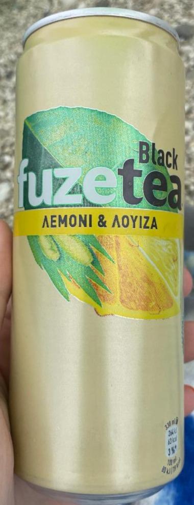 Фото - Fuzetea Black ice tea lemon lemongrass