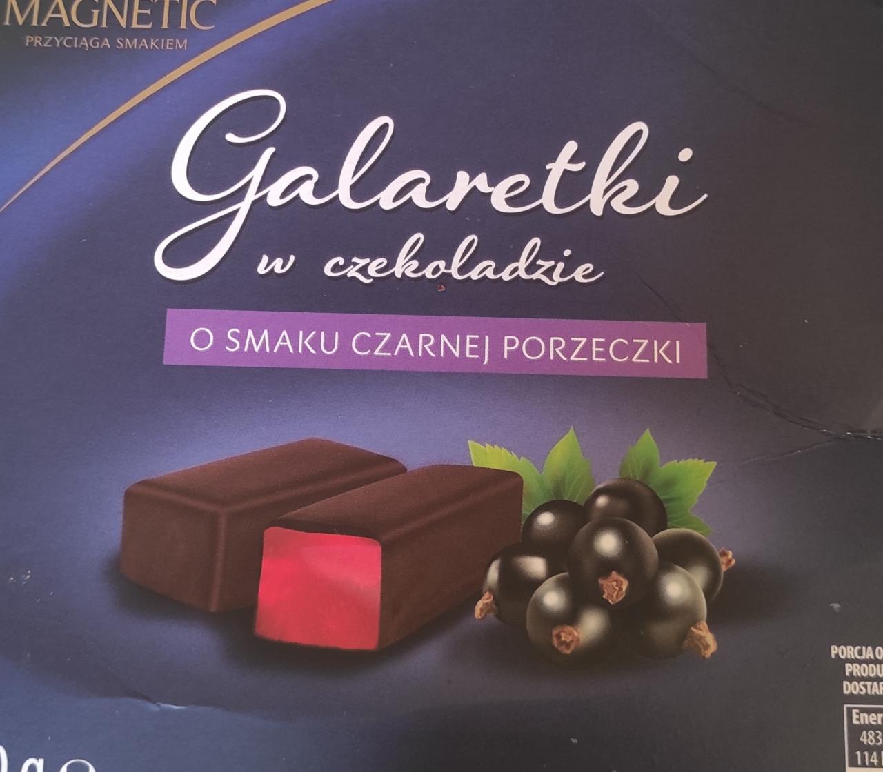 Фото - Желейні цукерки в шоколаді Galaretki зі смаком чорної смородини Magnetic