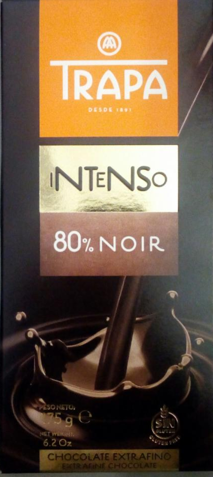 Фото - Шоколад 80% чорний Intenso Noir Trapa