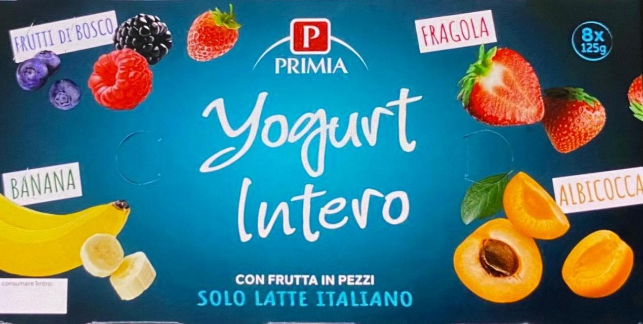 Фото - Yogurt Intero con Frutti di Bosko in Pezzi Primia