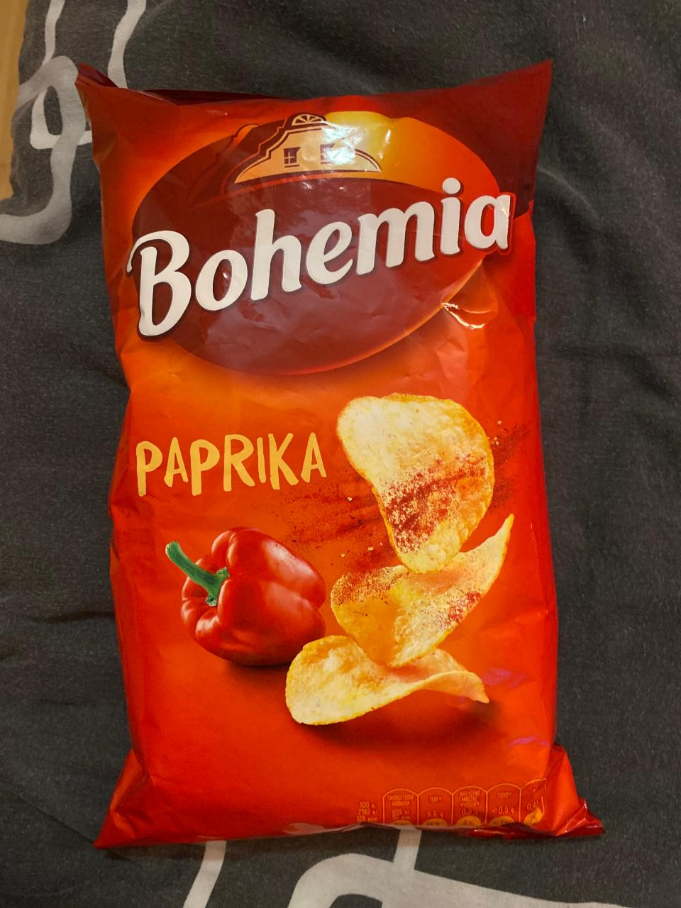 Фото - Чіпси з паприкою Chips Paprika Bohemia