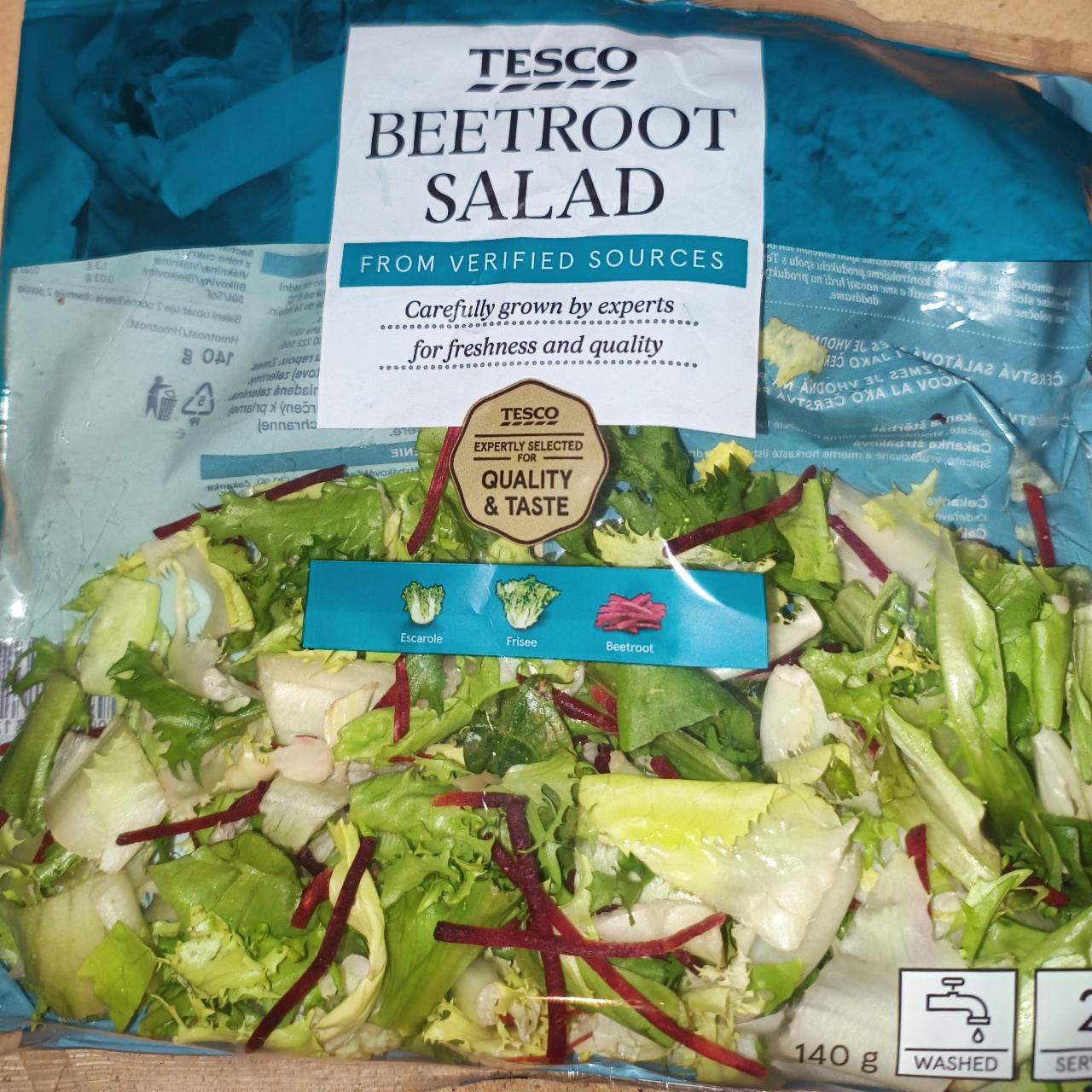 Фото - Beetroot salad Tesco