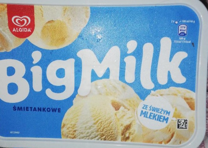 Фото - Морозиво молочна ваніль Algida