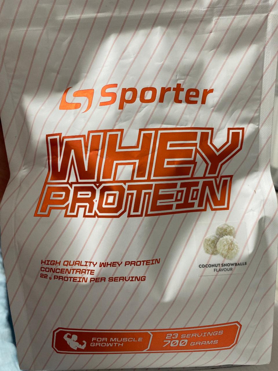 Фото - Протеїн зі смаком кокосу Whey Protein Coconut Sporter