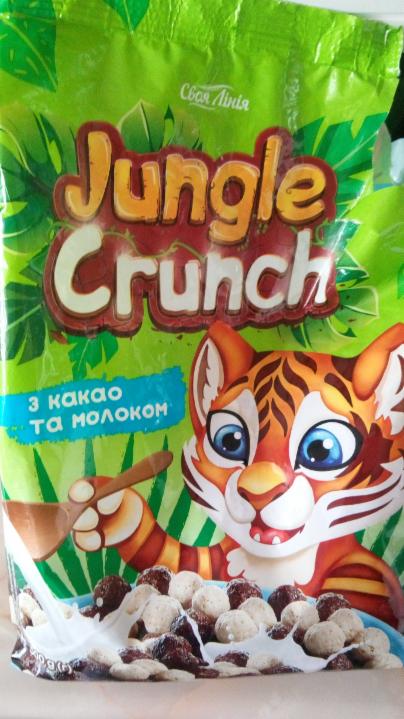 Фото - Кульки з какао і молоком Jungle Crunch Своя Лінія