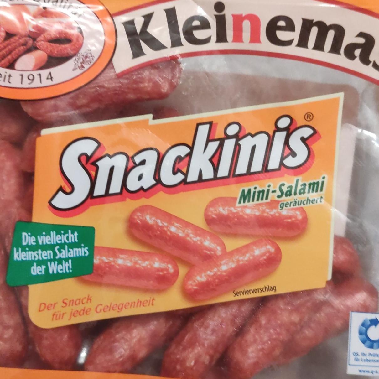 Фото - Салямі-міні Snackinis Mini-Salami Kleinemas