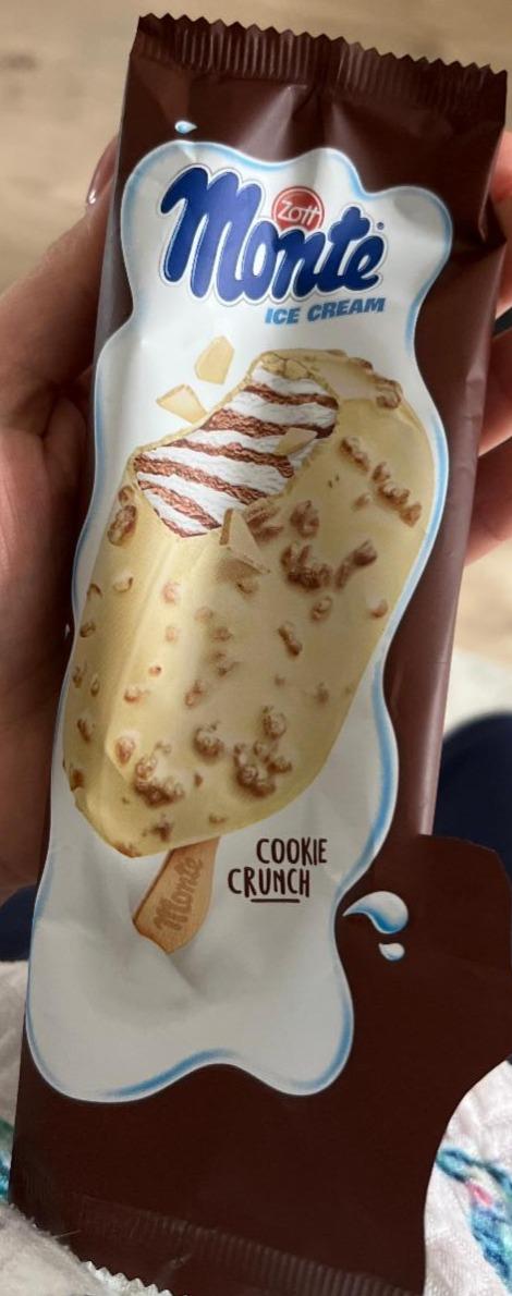 Фото - Морозиво Monte Ice cream Cookie Crunch Zott