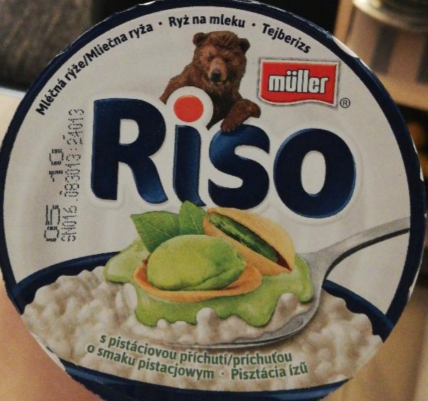Фото - Riso Mléčná rýže s pistáciovou příchutí Müller