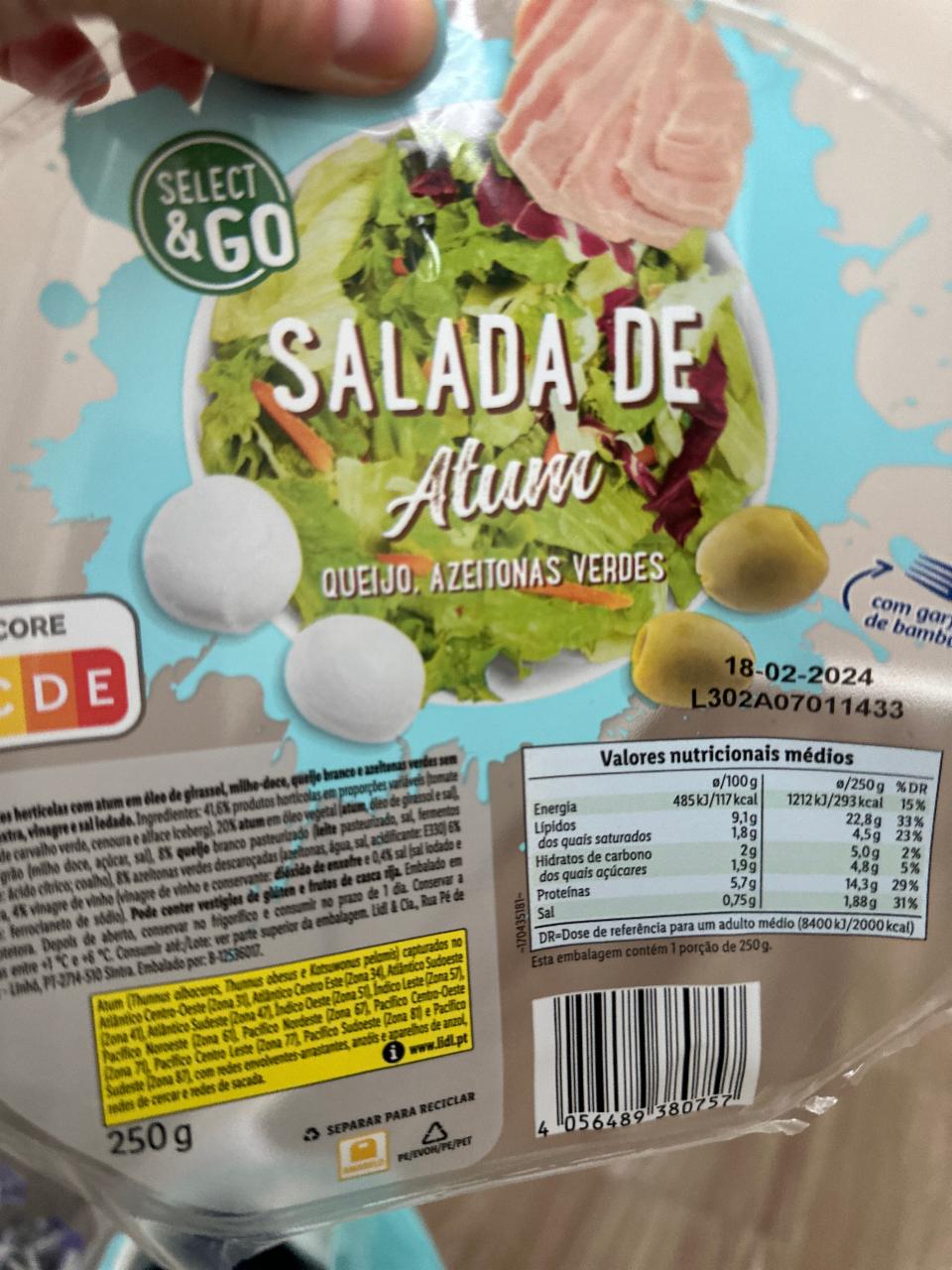 Фото - Salade de atum Select&Go