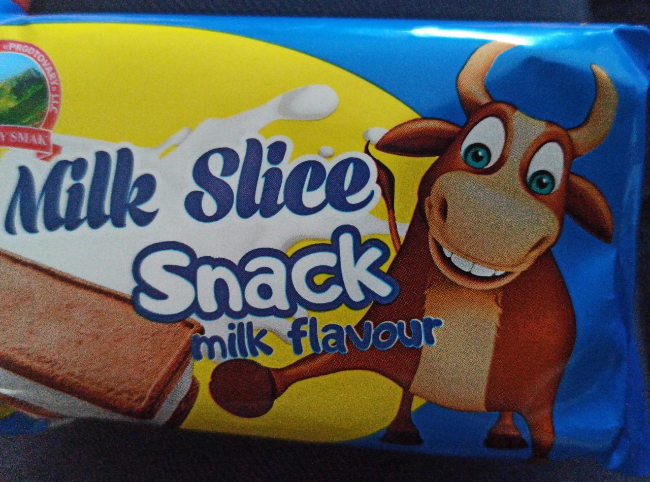 Фото - печиво молочний смак milk slice snack milk flavour Dobriy smak
