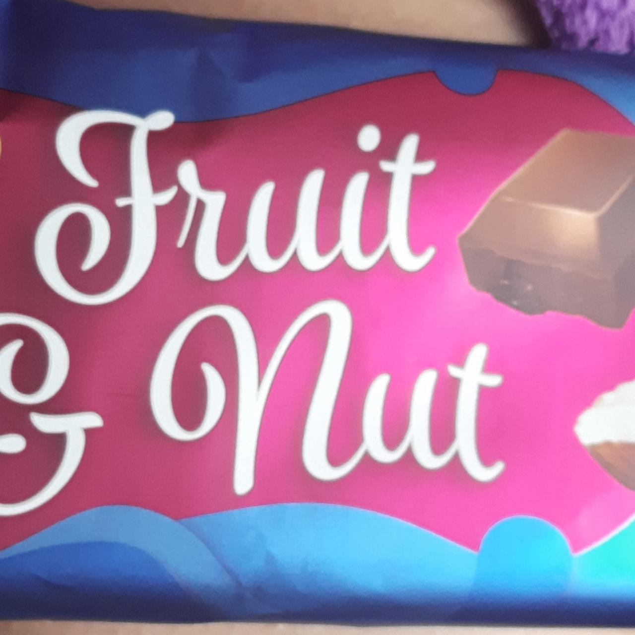 Фото - Шоколад з горіхами та сухофруктами Fruit & Nut Dairyfine
