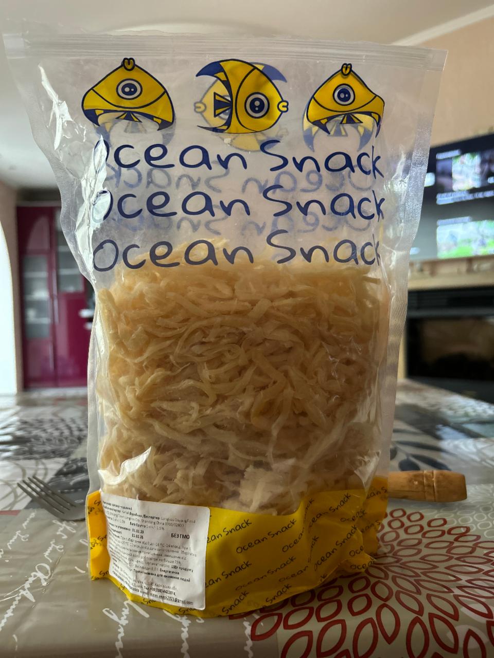 Фото - Кальмар солоно сушений Ocean Snack