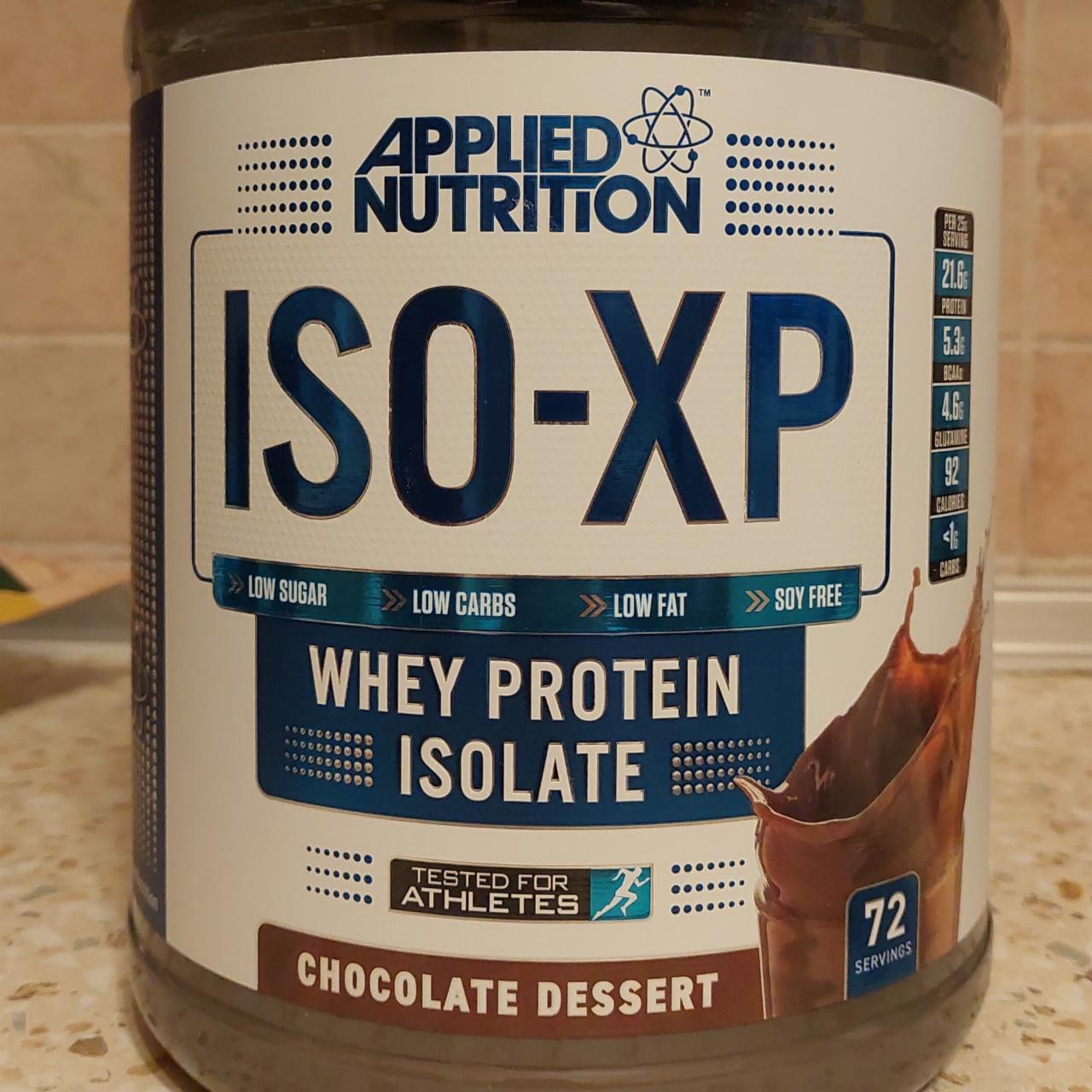 Фото - Протеїн ISO-XP Десерт шоколадний Applied nutrition