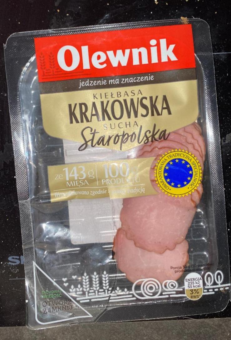 Фото - Ковбаса Krakowska Staropolska Olewnik