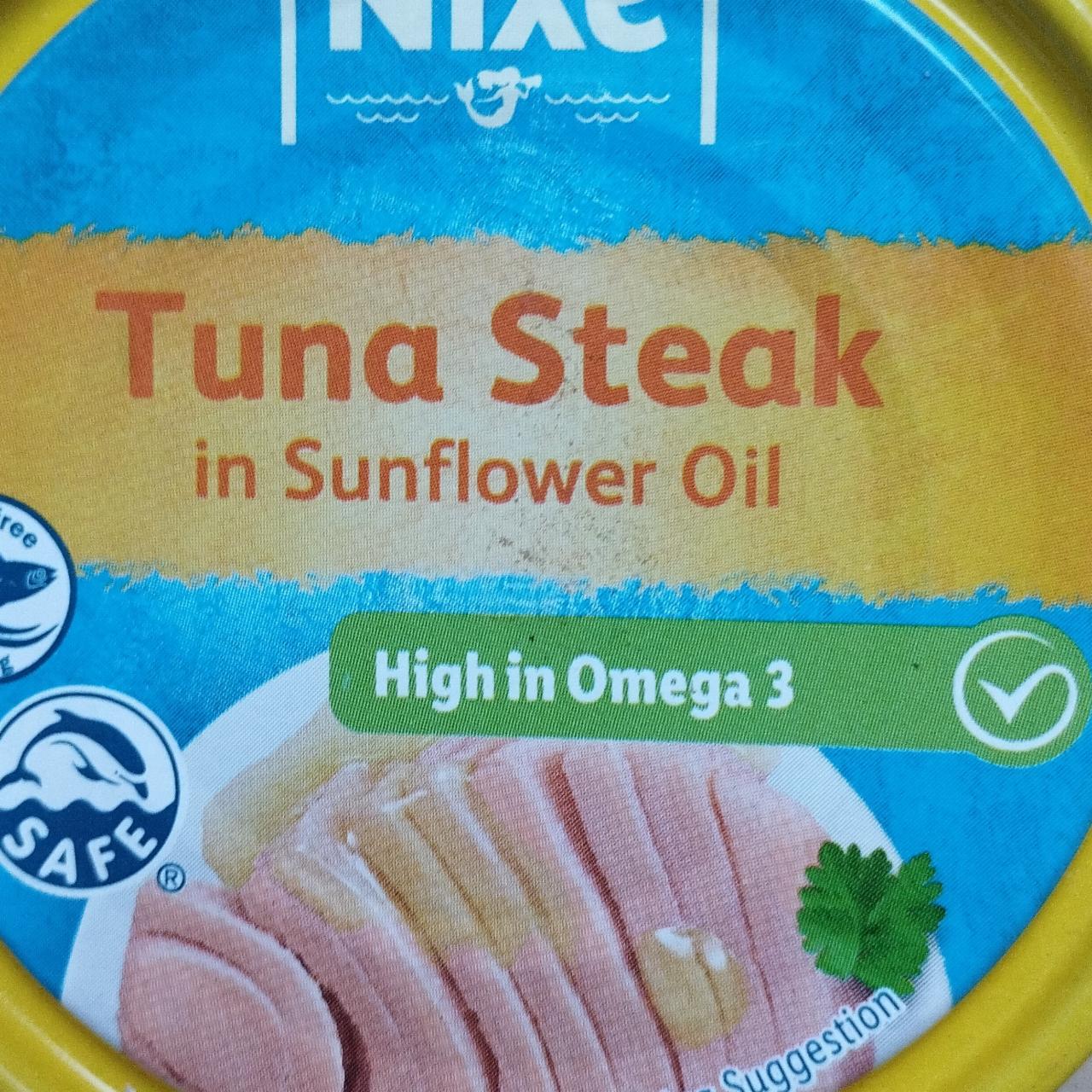 Фото - Tuna steak in sunflower oil Nixe