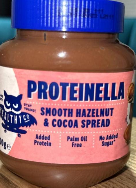 Фото - Протеїновий крем Proteinella з лісовими горіхами HealthyCo