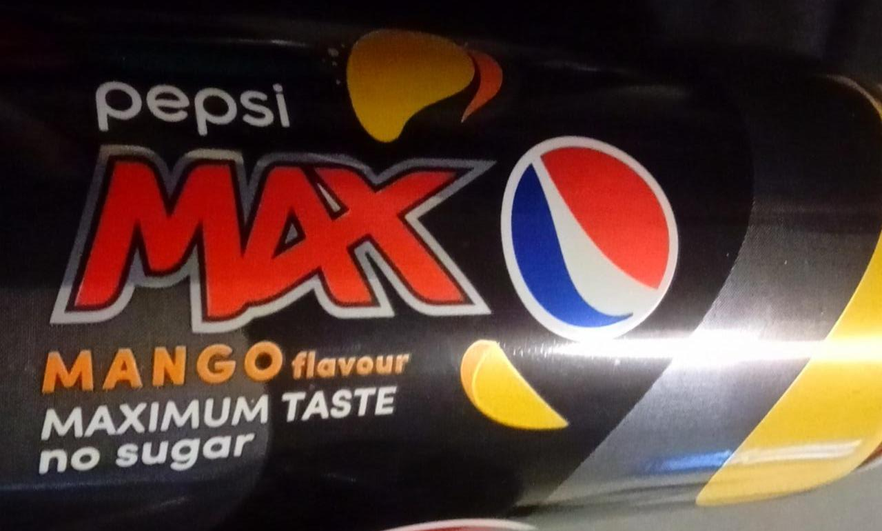 Фото - Напій безалкогольний зі смаком манго Pepsi Max