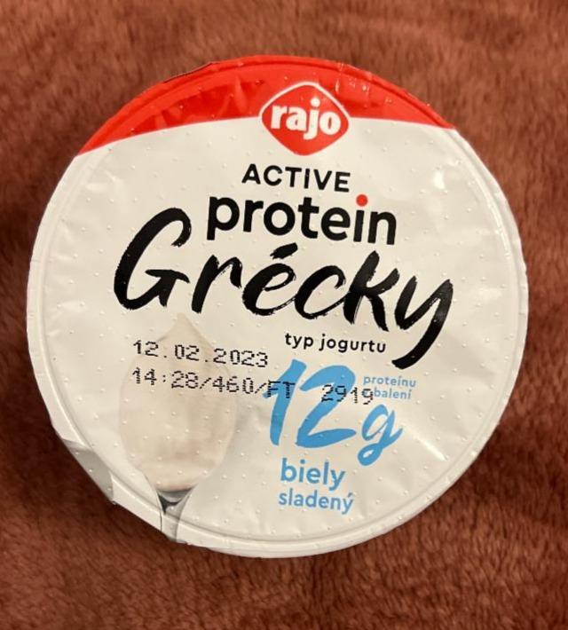 Фото - Active Protein Grécky jogurt sladený biely chlad Rajo