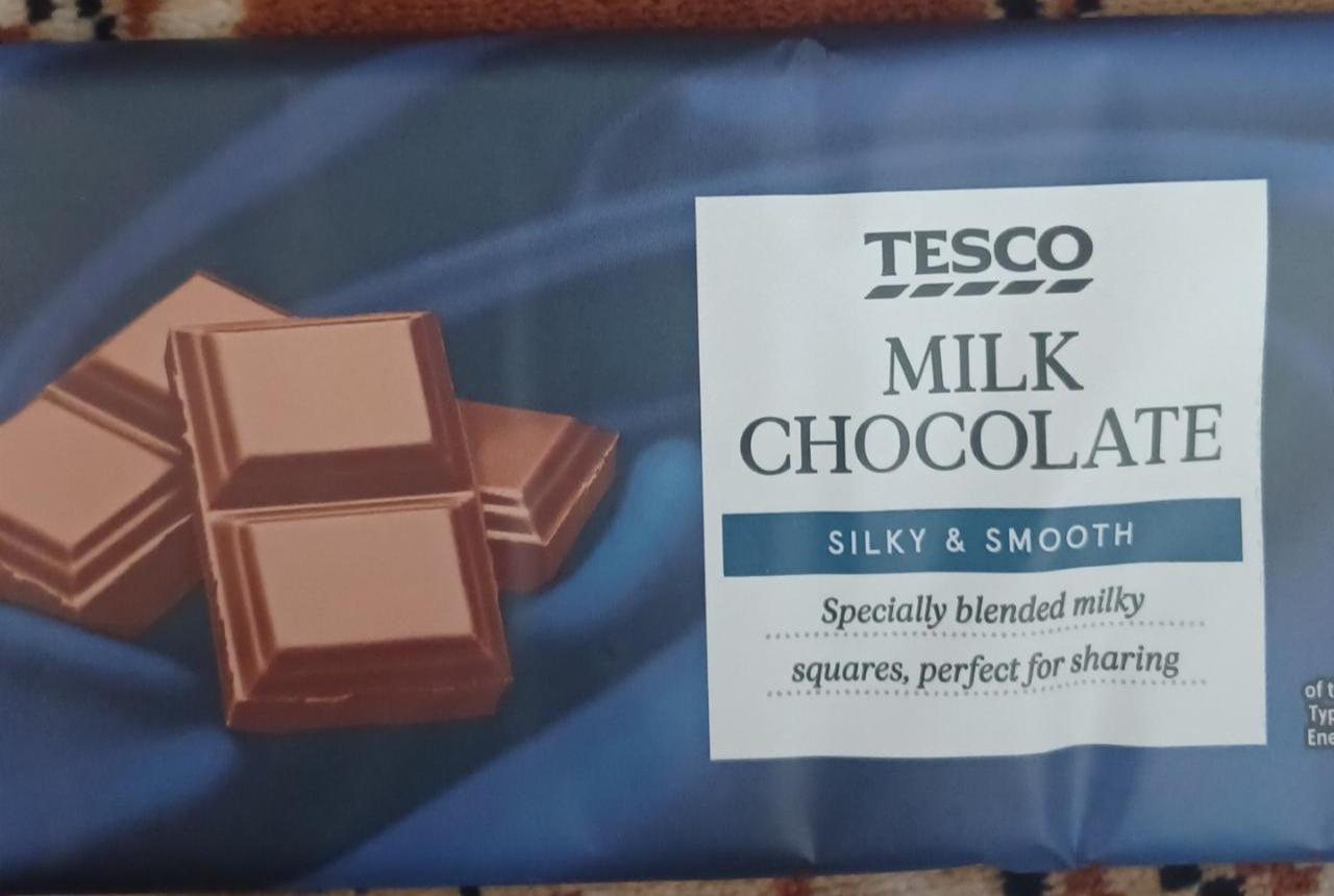 Фото - Шоколад молочний Milk Chocolate Tesco