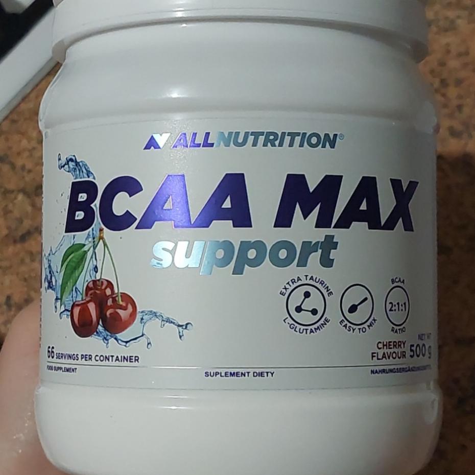 Фото - Амінокислоти BCCA Max Support AllNutrition
