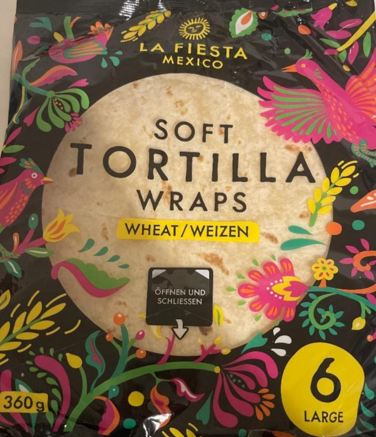 Фото - Soft Tortilla Wraps La Fiesta Mexico