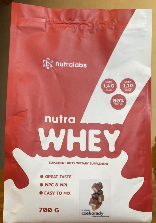 Фото - Комплексний протеїн Nutra Whey Chocolate Nutralabs