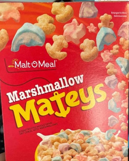 Фото - Marshmallow Mateys cereal Malt O Meal