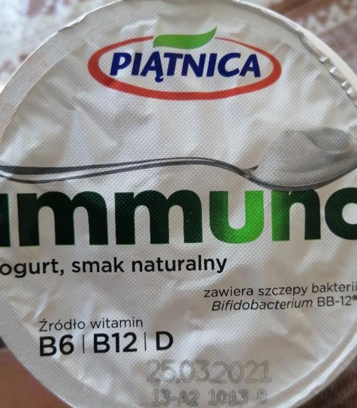 Фото - Натуральний йогурт Immuno Piatnica