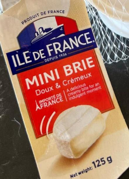 Фото - Сир м'який Mini Brie Ile de France