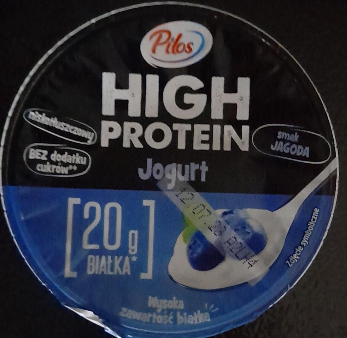 Фото - Йогурт протеїновий ягідний High Protein Jogurt Pilos