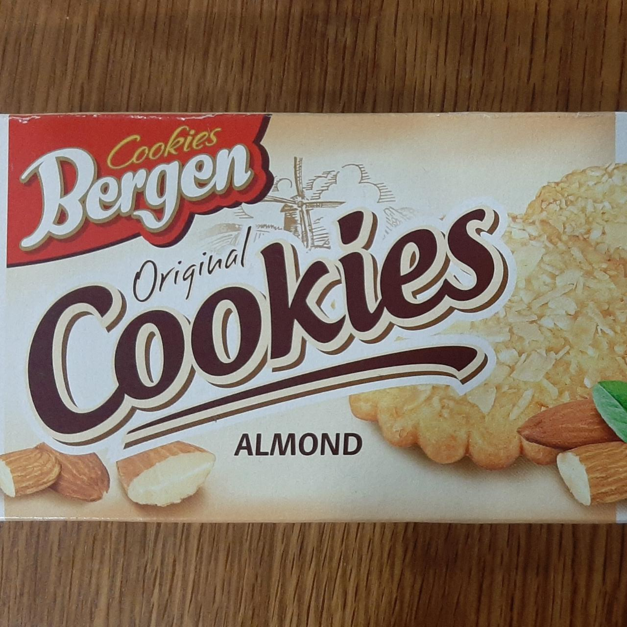 Фото - Печиво мигдальне без додавання цукру Almond Original Cookies Bergen