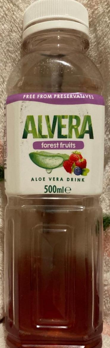 Фото - Напій безалкогольний негазований з додаванням алоє зі смаком лісових фруктів Алвера